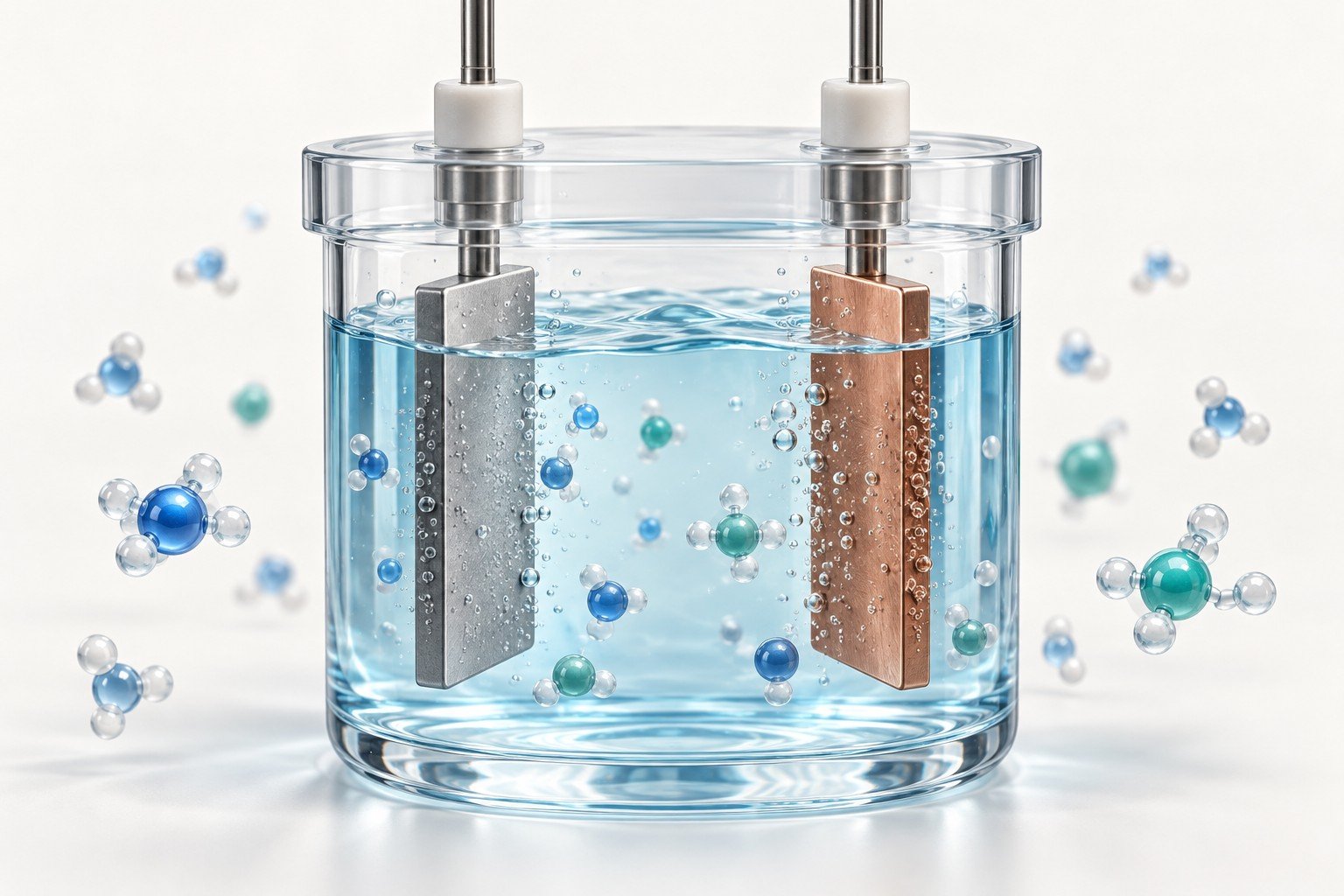 Conceptual illustration of aqueous-ion batteries