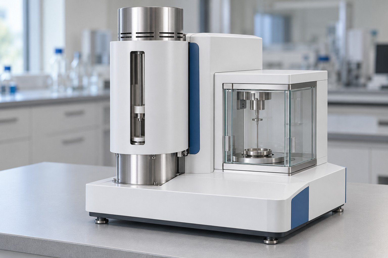 AI illustration of Thermogravimetric Analyzer (TGA)
